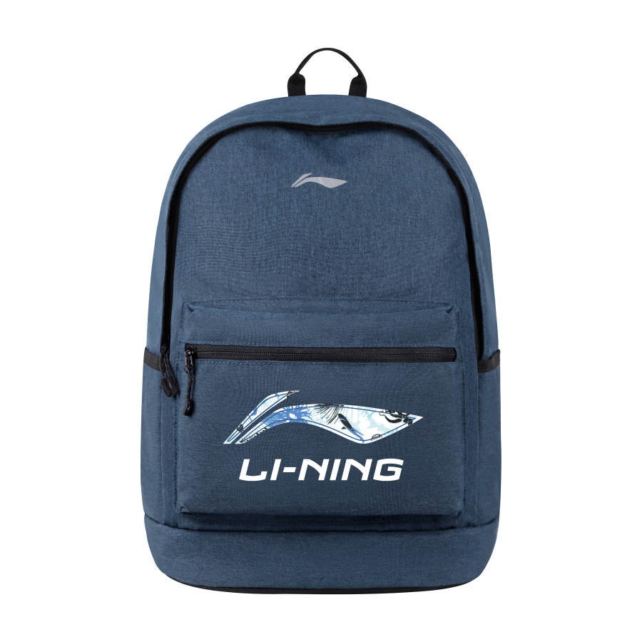 Li-Ning Li Ning Polyester Backpack Regular Unisex Blue