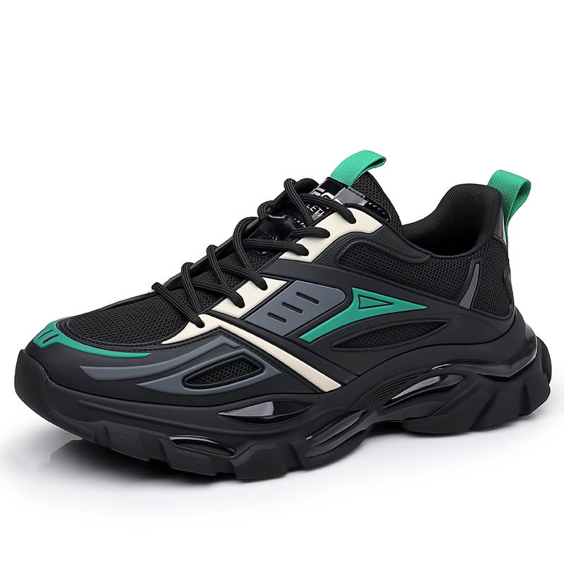 NMR Mesh Abrasion Resistant Breathable Abrasion Resistant Breathable Low top Casual Shoes Men's Black