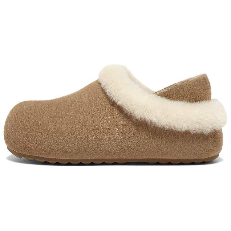 BASTO Cow Split Leather Vintage Fashion Outdoor Fleece Lined Thermal Low top Casual Shoes Women's