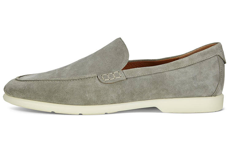 Ecco Ecco Citytray Lite Leather Low top Flat Shoes Men's Light Green