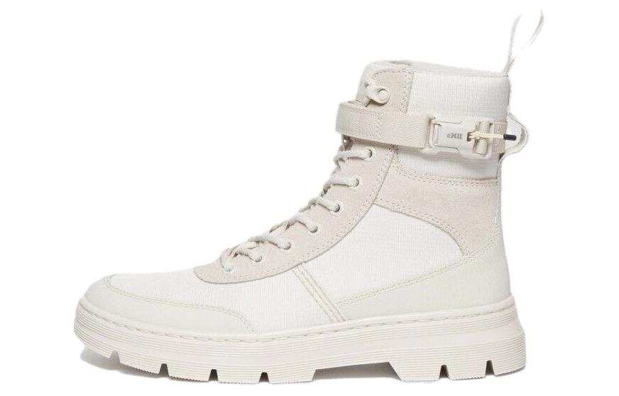 Dr.Martens Dr.Martens Short Combat Boots Women's Ecru