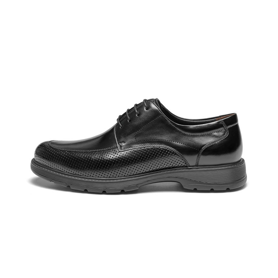J.BENATO Dress Shoes Men's Low Top Black/Brown