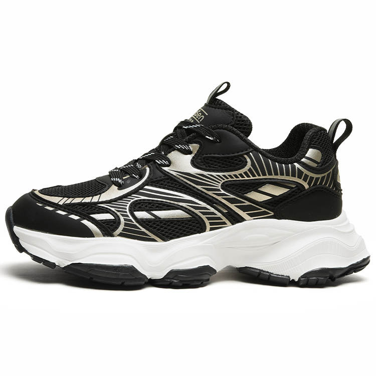 Mulinsen Microfiber Leather Low top Chunky Sneakers Men's