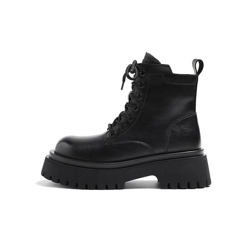 MIS. DANNY MIS. DANNY Short Combat Boots 6cm Women's