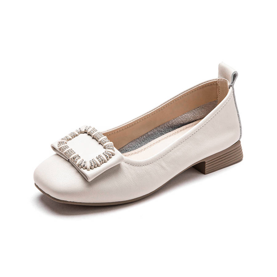 KANGLINIAO Top Grain Cow Leather Casual Shoes Women's