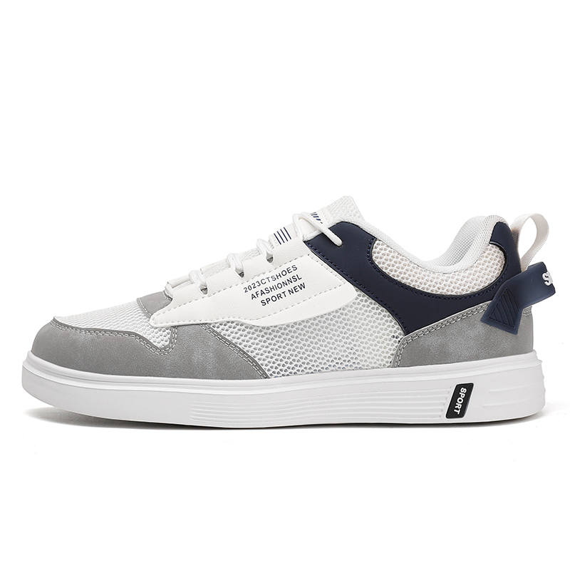 PLAY COBBLER PU, Mesh Low top Skateboard Shoes Men's