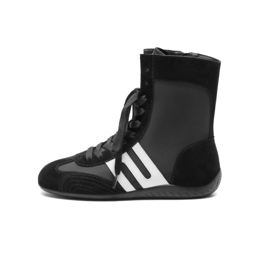BELLE Ankle Boots Women's Black/Gray