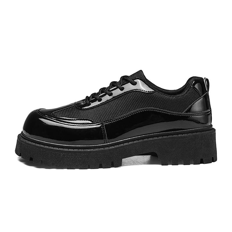 CariteSport Leather Men's Casual Shoes Men's Black