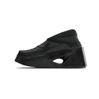 Scry Crest Slip Resistant Abrasion Resistant Slip Resistant Abrasion Resistant Low top Casual Shoes Unisex Black