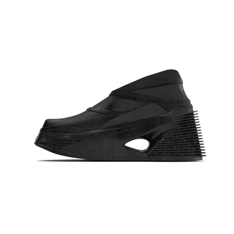 Scry Crest Slip Resistant Abrasion Resistant Slip Resistant Abrasion Resistant Low top Casual Shoes Unisex Black