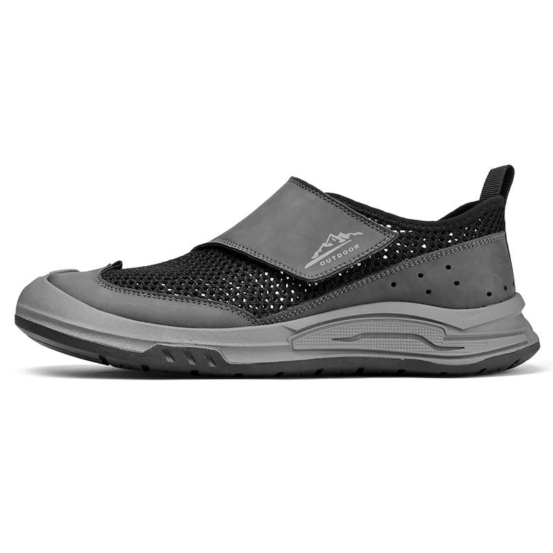 JIGONGYANG Cow Split Leather Casual Shoes Men's