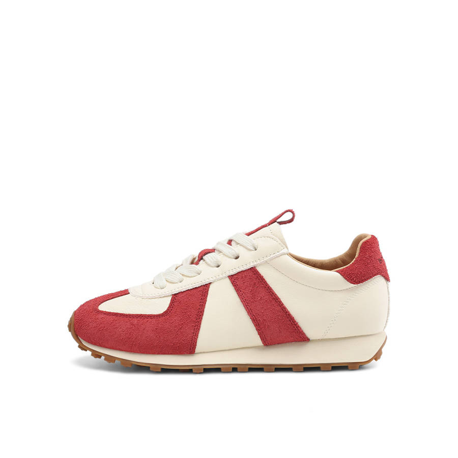 BOERDIQI Top Grain Cow Leather Lightweight Low top Casual Shoes Women's