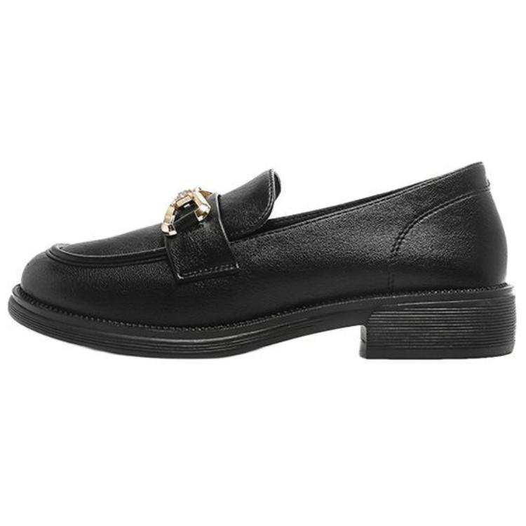 DUSTO Loafers Women's Black/Beige