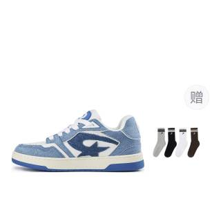 PCLP Casual Skate Shoes Unisex Denim Blue White