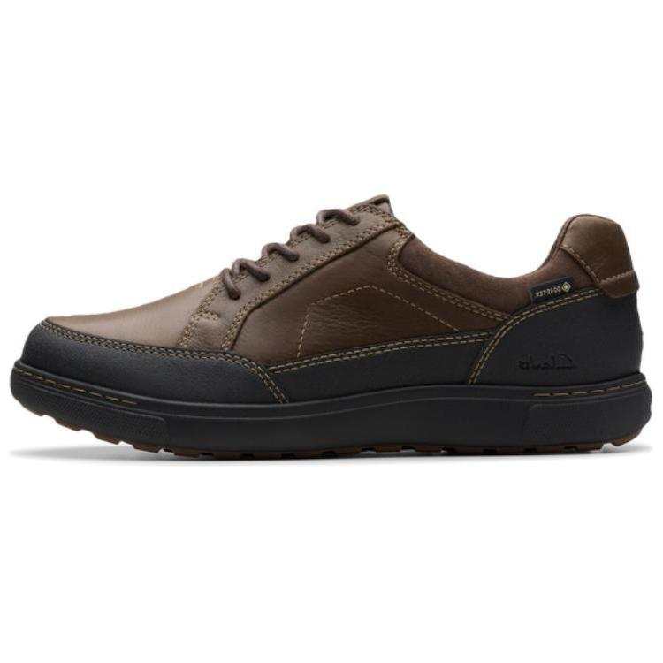 Clarks Cow Leather Casual Shoes Men's Brown