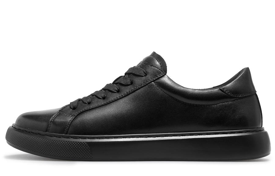 Desai Top Grain Cow Leather Abrasion Resistant Slip Resistant Low top Skateboard Shoes Men's