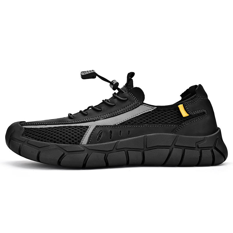 NMR Cow Leather Abrasion Resistant Breathable Abrasion Resistant Breathable Low top Casual Shoes Men's