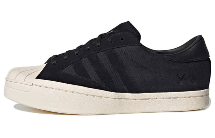 Y-3 Y 3 Yohji Star Stylish Skateboarding Shoes Unisex White Black