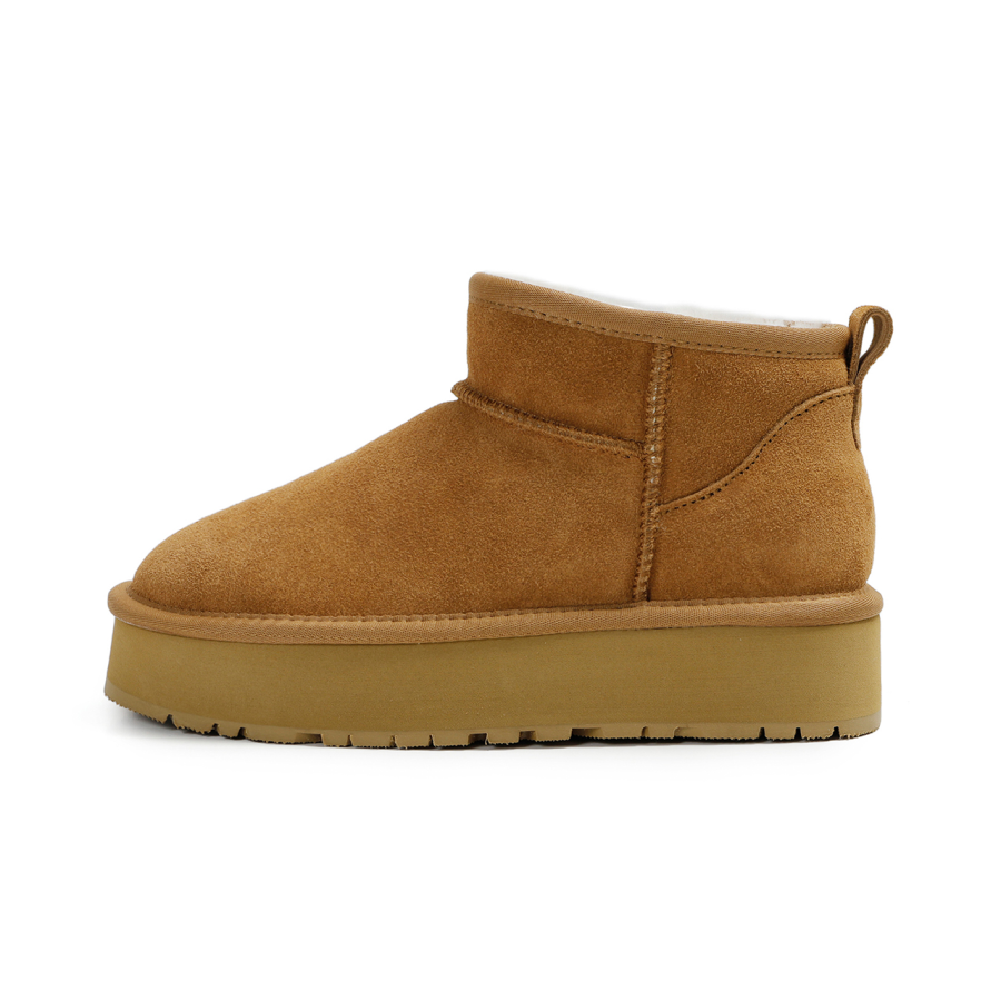 BOJUEMAO Cow Suede Slip Resistant Abrasion Resistant Thermal Slip Resistant, Abrasion Resistant, Thermal Short