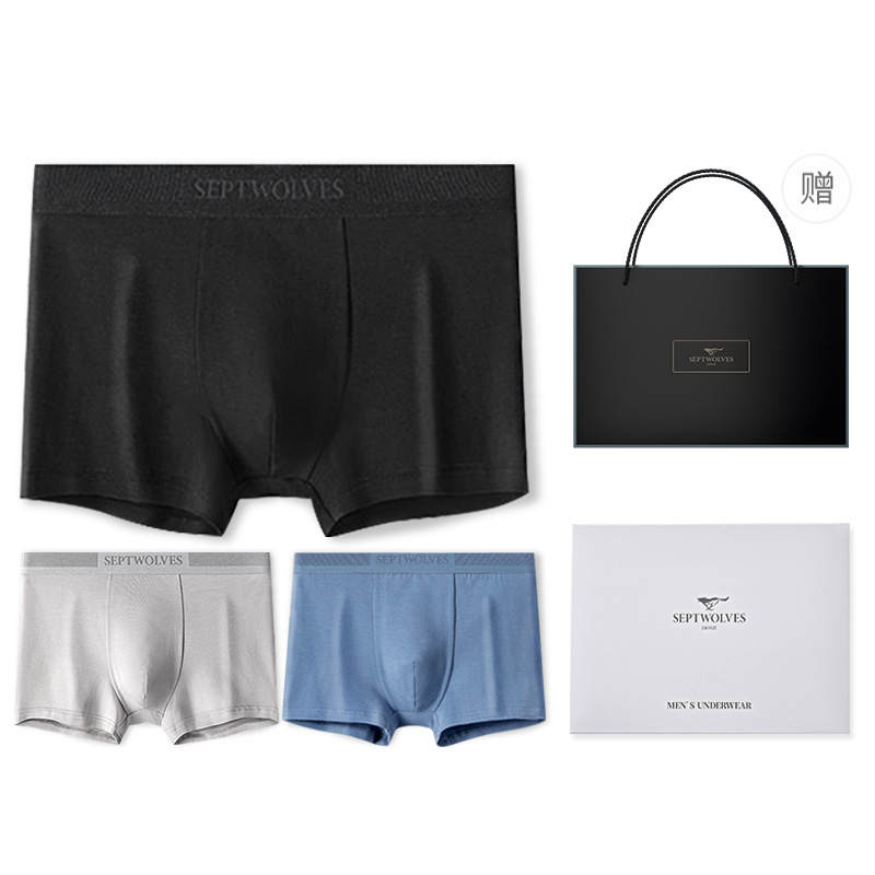 SEPTWOLVES SEPTWOLVES Underwear Gift Box Men's 3 Pack