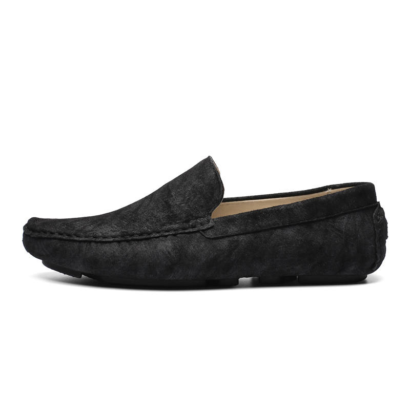 GONGNIUMEILI Men's Casual Shoes Men's Low Top Black/Khaki/Gray