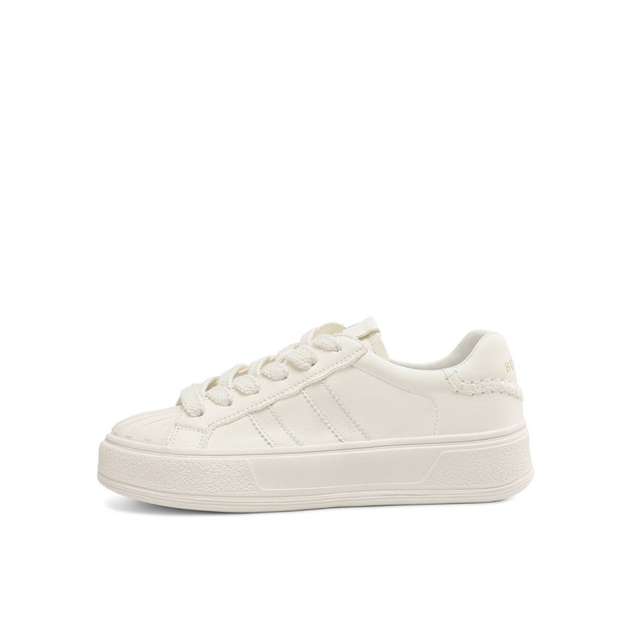 BOERDIQI Top Grain Cow Leather Breathable Height Increasing Breathable Height Increasing Low top Skateboard Shoes