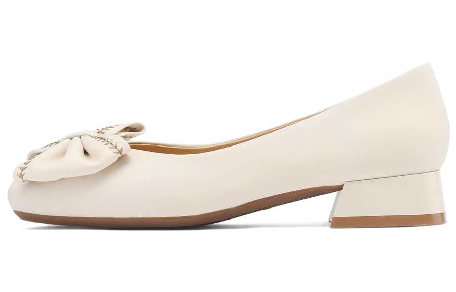 OCCAMAN Top Grain Cow Leather Fashion Unlined Shoes Women's