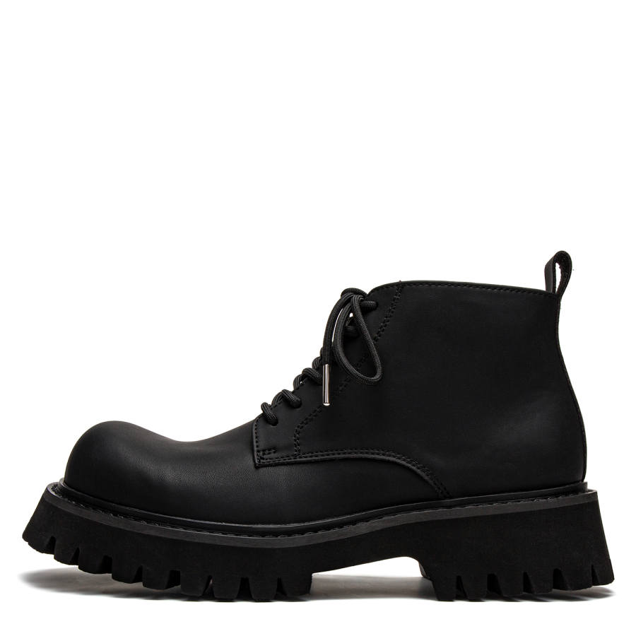 1997K 1997K Short Combat Boots Unisex Black