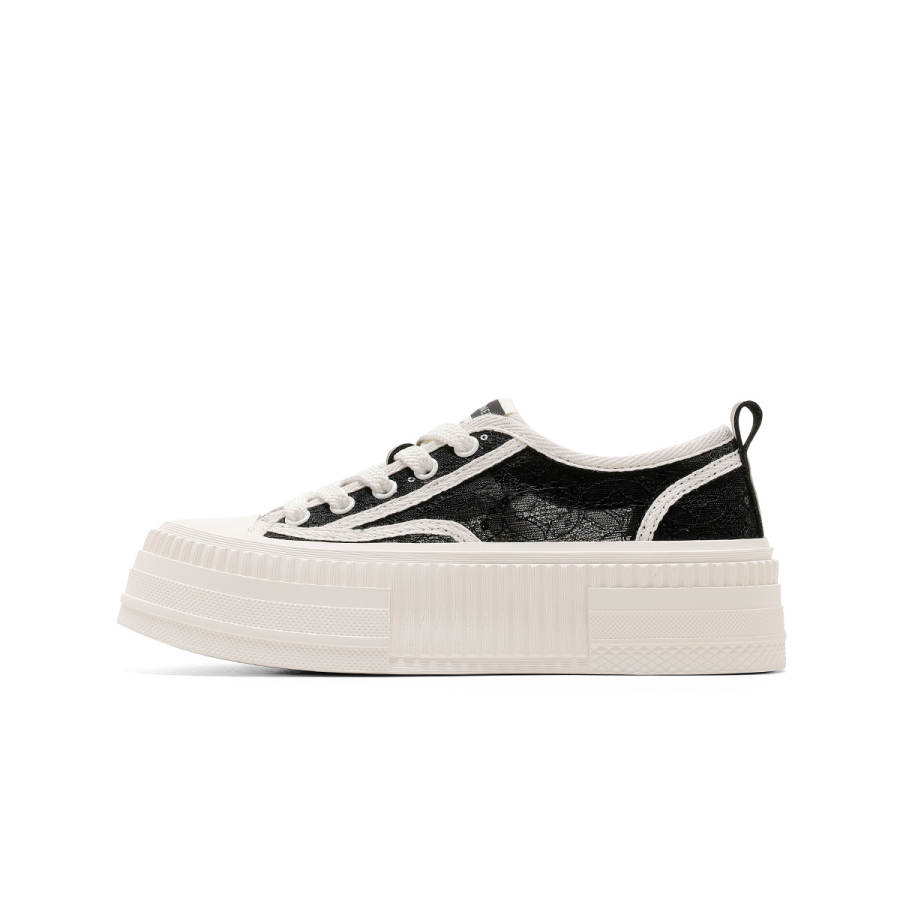 C°BANNER Low top Skateboard Shoes Women's Black