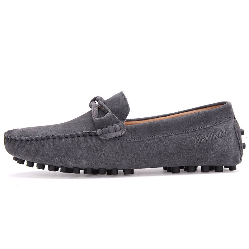 YIMINU Gommino Loafers Men's Black