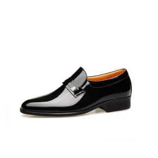 LAORENTOU Dress Shoes Men's Mid Top Black/Brown