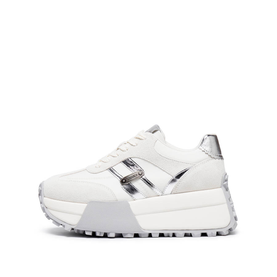 Staccato Staccato Cow Split Leather Lightweight Breathable Height Increasing Lightweight Breathable Height Increasing Low top
