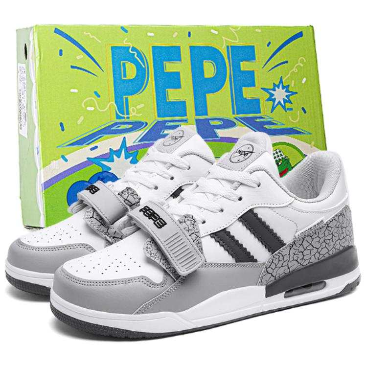 Pepe The Frog Skateboard Shoes Unisex