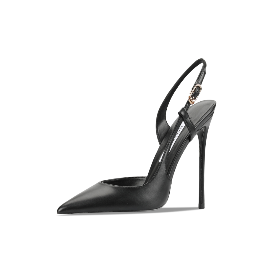 Suyymakk High Heels Fashion One Strap Sandals Ultrahigh Women's Black