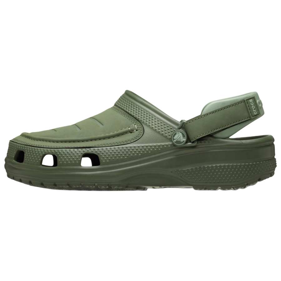 Crocs Crocs Yukon Vista Leather Clogs Men's Green