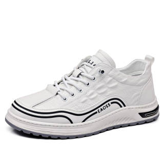 GIHO Cow Split Leather Low top Casual Shoes Men's