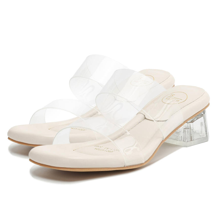 Safiya Slide Slippers Women's Ecru