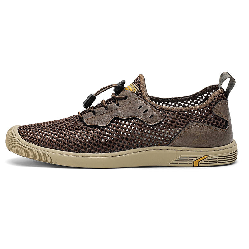 DAISHUTOU Mesh Breathable Low top Casual Shoes Unisex