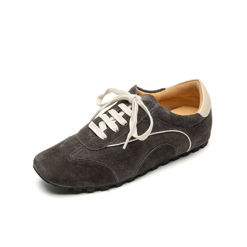 HONGYANGLIN Cow Suede Low top Casual Shoes Women's