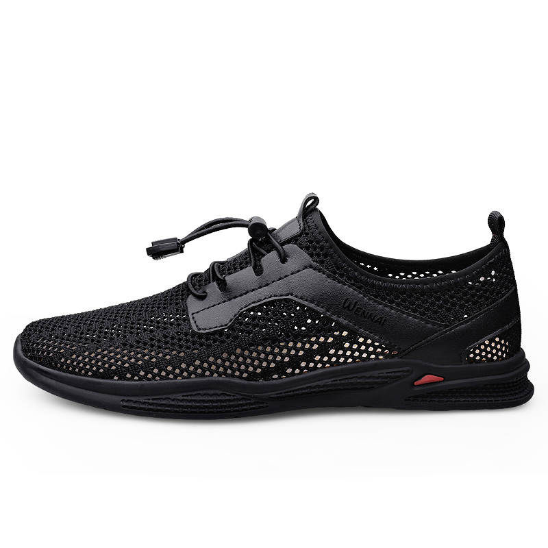 WENNAI Low top Casual Shoes Men's Black