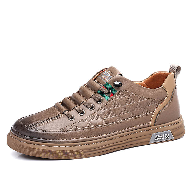 Poitulas Poitulas Cow Split Leather Casual Shoes Men's