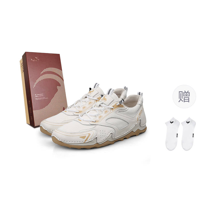 BECK Mountain Guardian Collection Cow Split Leather Low top Casual Shoes Unisex