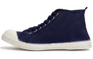 BENSIMON High top Stylish Skateboarding Shoes Women's Marine Blue