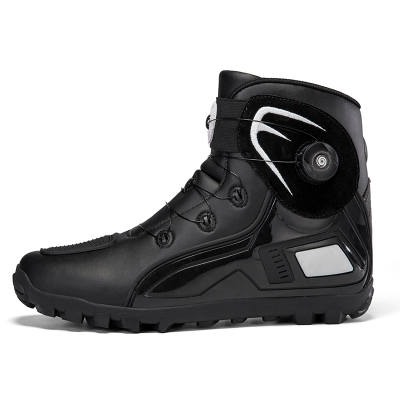 ENRICO COVERI Cycling Shoes Men's High Top Black Rice/Black Yellow