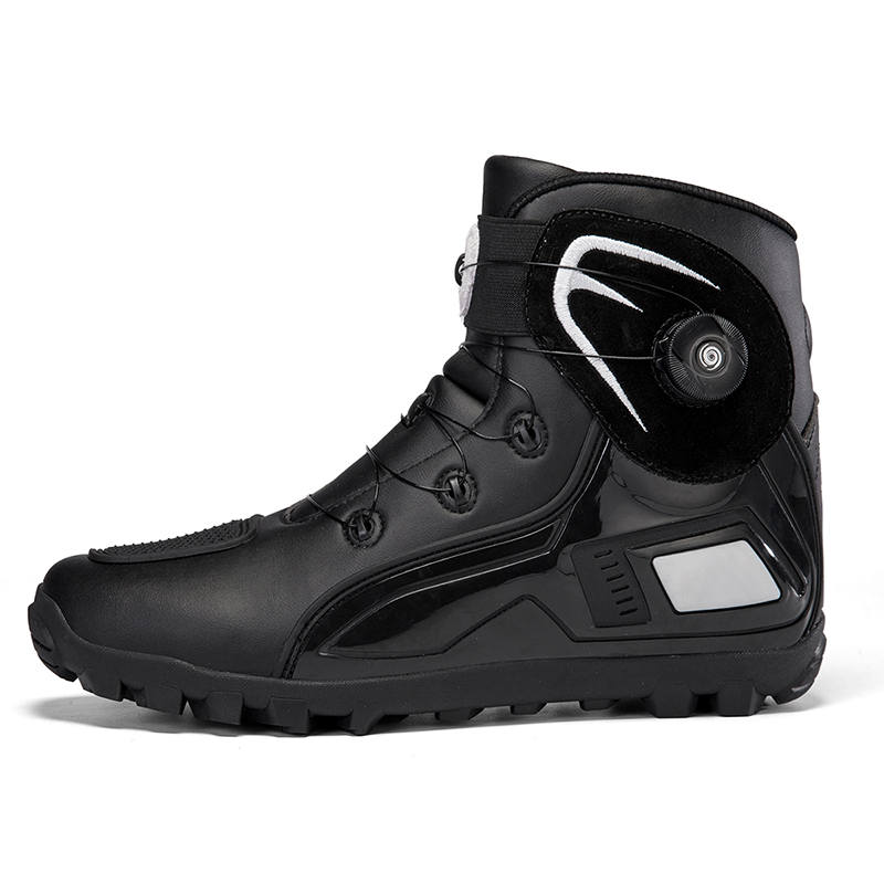 ENRICO COVERI Cycling Shoes Men's High Top Black Rice/Black Yellow