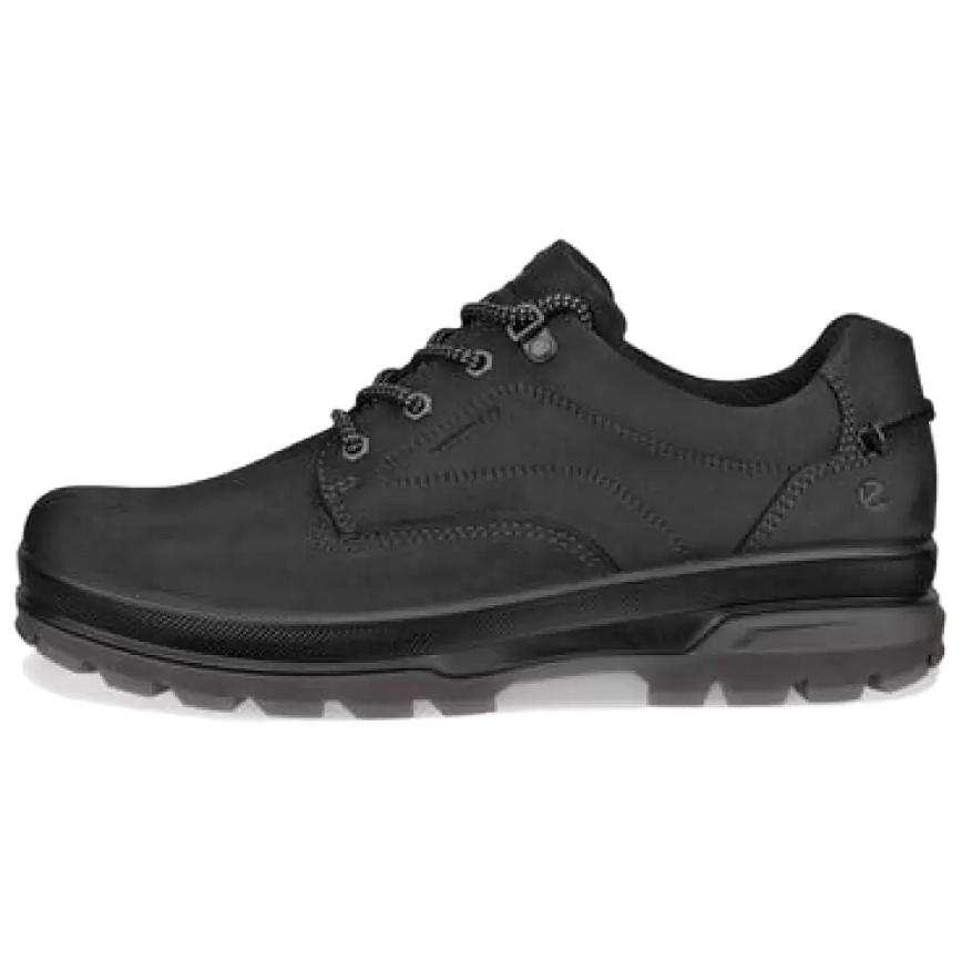 Ecco Ecco RUGGED TRACK Leather Low top Casual Shoes Men's Black