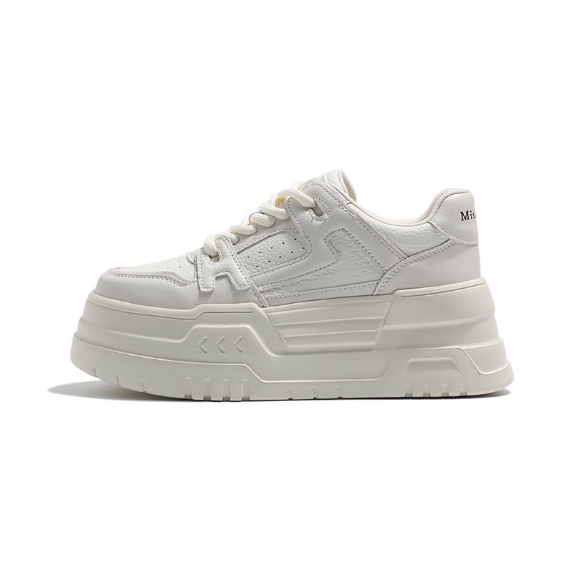 MIS. DANNY Cow Split Leather Low top Skateboard Shoes Women's