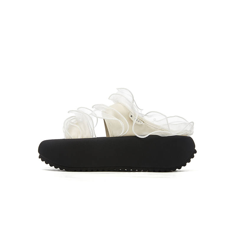 ST&SAT ST&SAT Slide Slippers Women's Silver