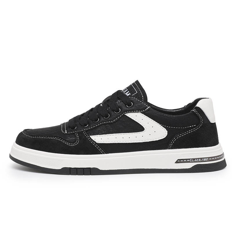 SENGUIBUCK SENGUIBUCK Microfiber Leather Low top Skateboard Shoes Men's