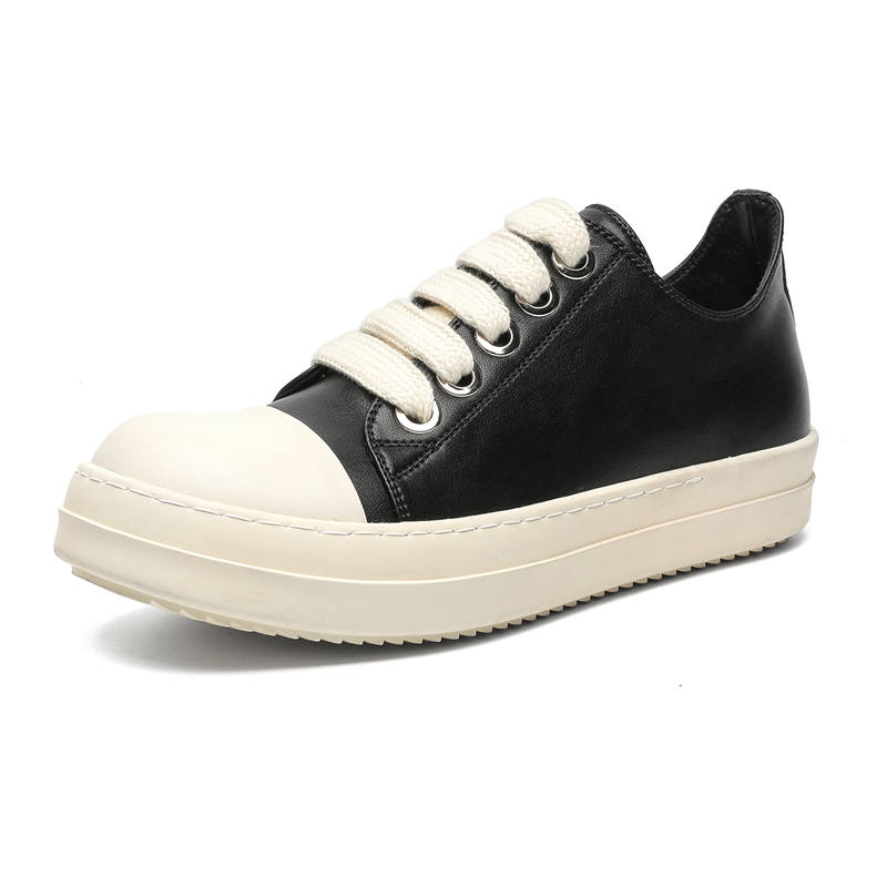 V05 V05 Microfiber Leather Low top Skateboard Shoes Men's Black